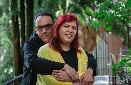 Raquel Castro y Alberto Chimal